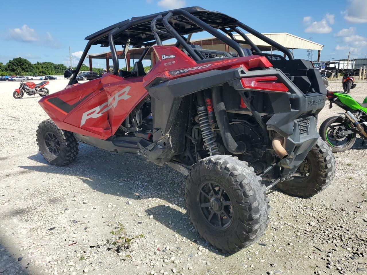 2023 Pola Rzr Pro Xp 4 Ultimat red null gas 3NSR4D924PF364391 photo #4