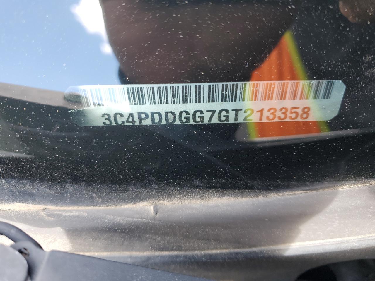 2016 Dodge Journey Crossroad VIN: 3C4PDDGG7GT213358 Lot: 69816715