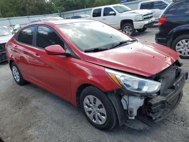  HYUNDAI ACCENT 2015 Red