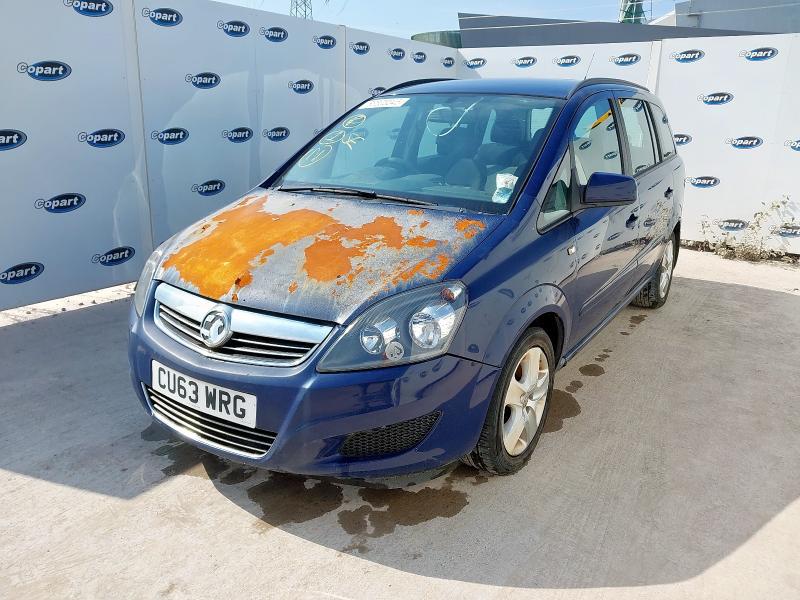 2013 VAUXHALL ZAFIRA EXCLUSIV CDTI EFLX  for sale at Copart BRISTOL
