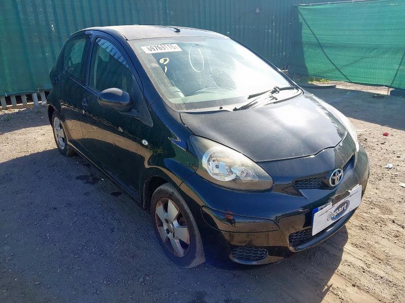 2009 TOYOTA AYGO BLACK