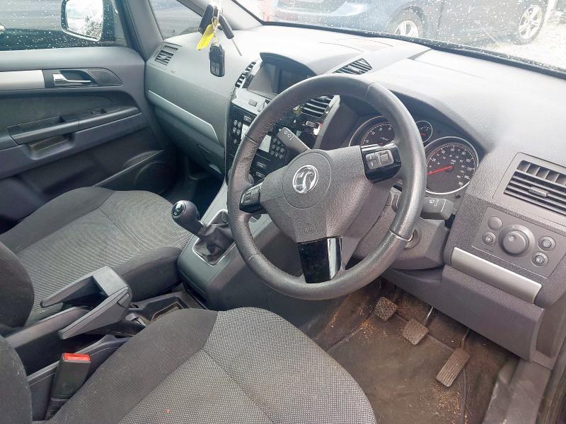 2012 VAUXHALL ZAFIRA EXCLUSIV 