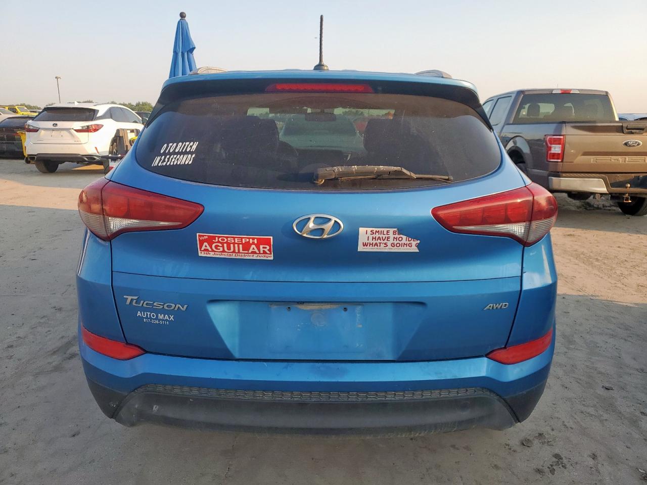 KM8J3CA44GU127797 2016 Hyundai Tucson Limited