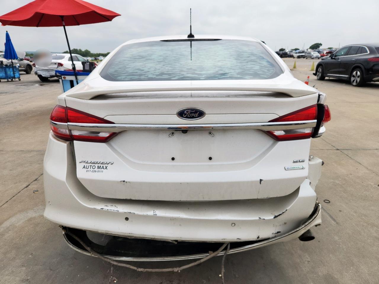 2017 Ford Fusion Se VIN: 3FA6P0HD7HR339675 Lot: 93013145