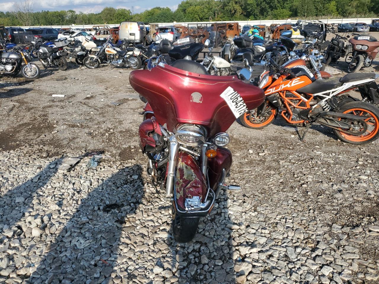 2010 Harley-Davidson Flhtcu black null gas 1HD1FC418AB603824 photo #3