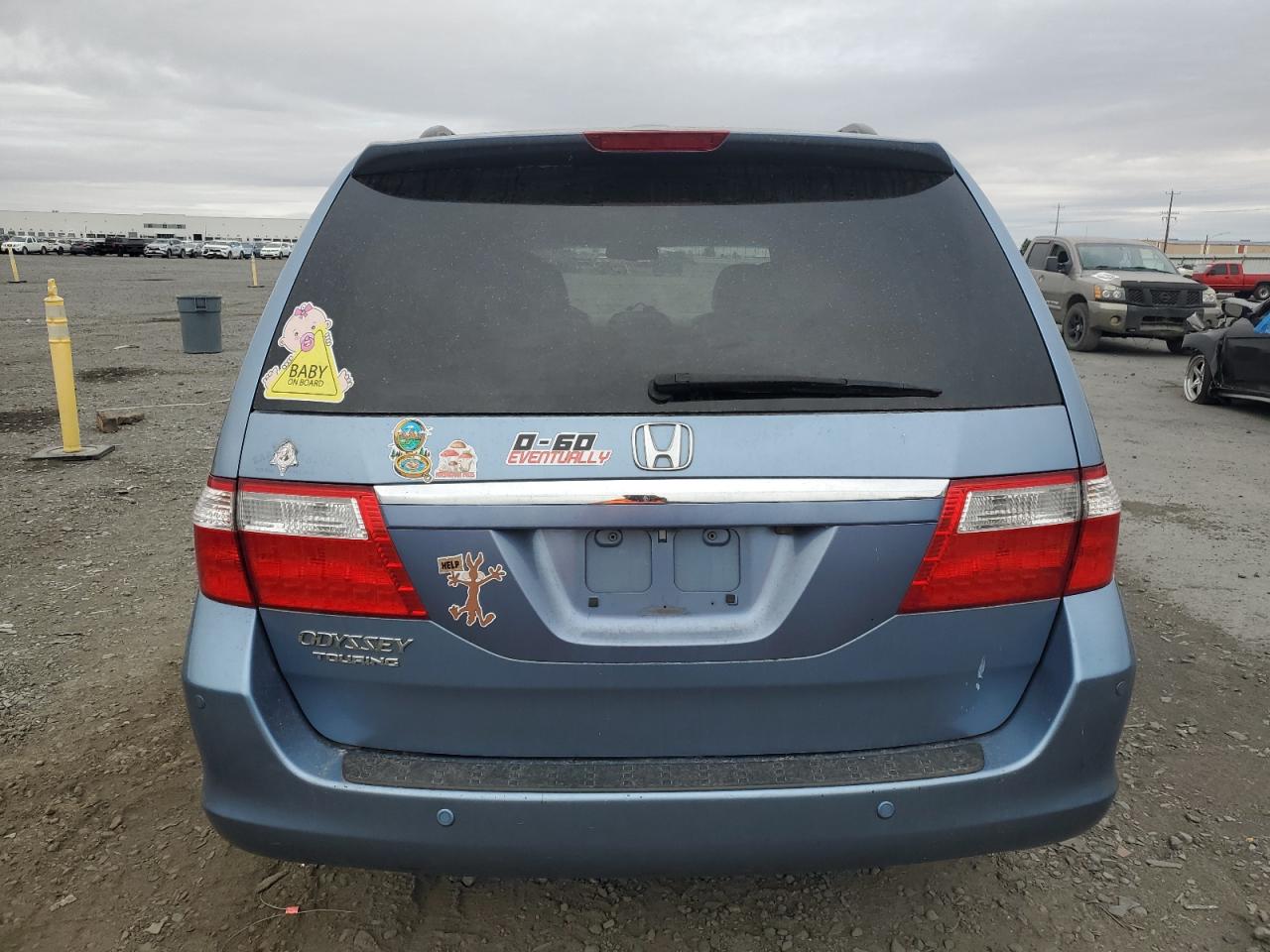 2007 Honda Odyssey Touring VIN: 5FNRL38867B122965 Lot: 67834485