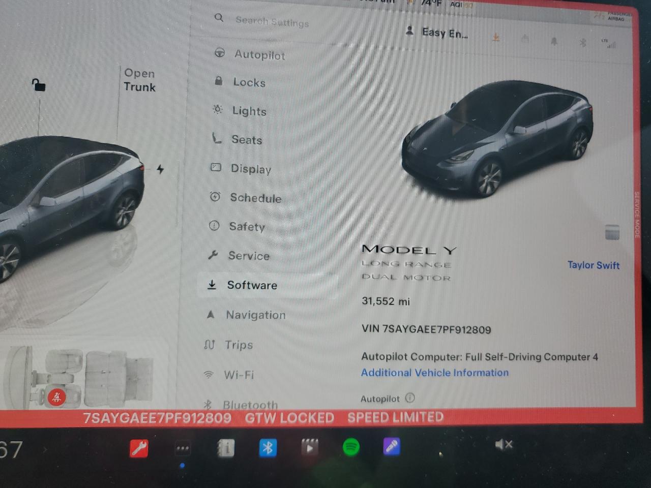 2023 Tesla Model Y VIN: 7SAYGAEE7PF912809 Lot: 70664265