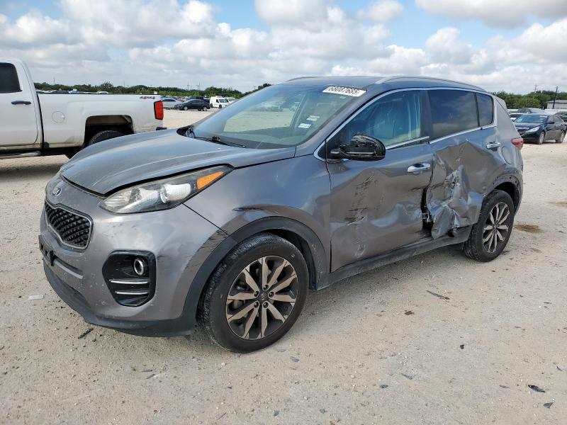  KIA SPORTAGE 2017 Серый