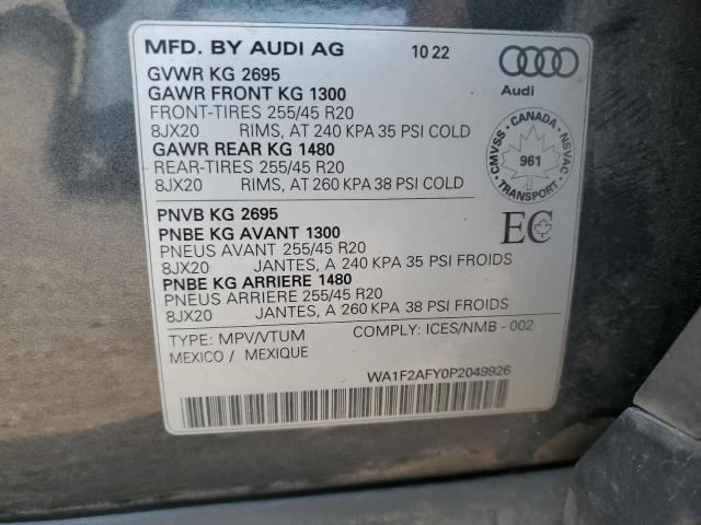 2023 AUDI Q5 E PRESTIGE 55  