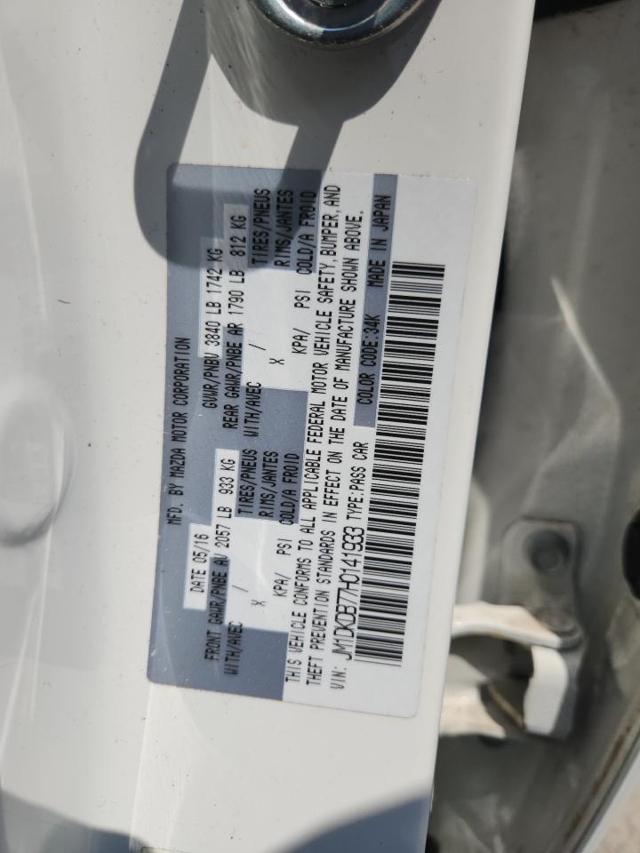 2017 Mazda Cx-3 Sport VIN: JM1DKDB77H0141933 Lot: 69539905