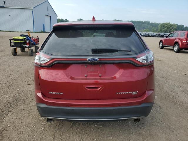  FORD EDGE 2018 Красный