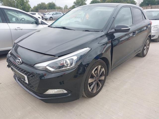 2016 HYUNDAI I20 PREMIUM NAV BLUE DRIV  for sale at Copart SANDY