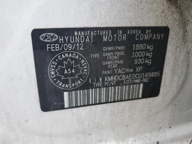 2012 HYUNDAI ELANTRA TOURING GLS  