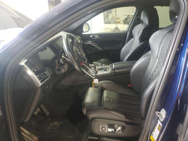  BMW X6 2021 Синий