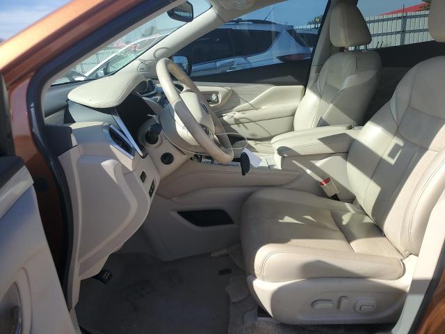  NISSAN MURANO 2015 Pomarańczowy