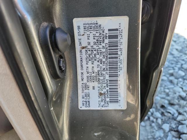 1998 TOYOTA LAND CRUISER   