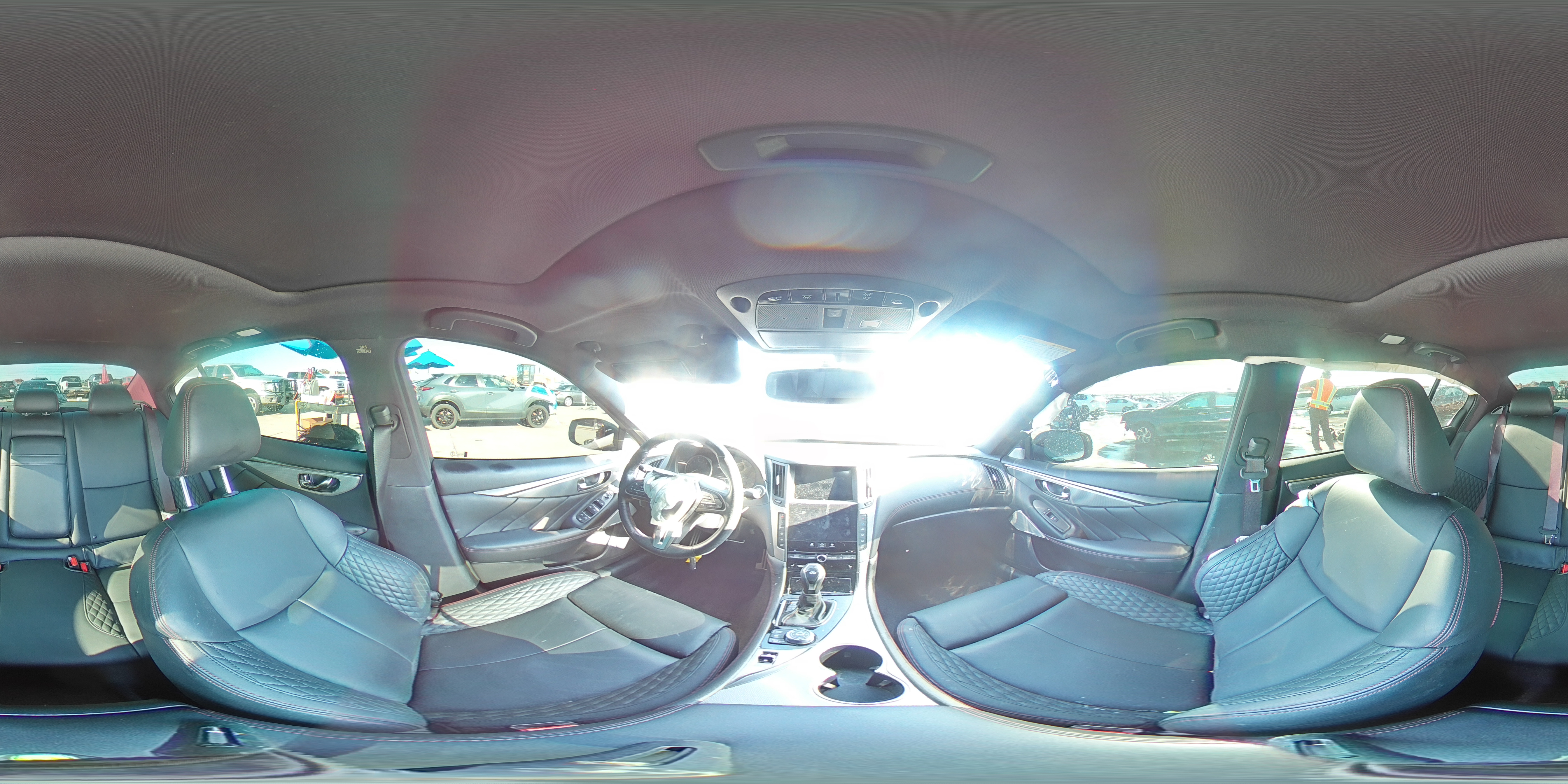 2020 Infiniti Q50 Red Sport 400 VIN: JN1FV7AR0LM660198 Lot: 69220055