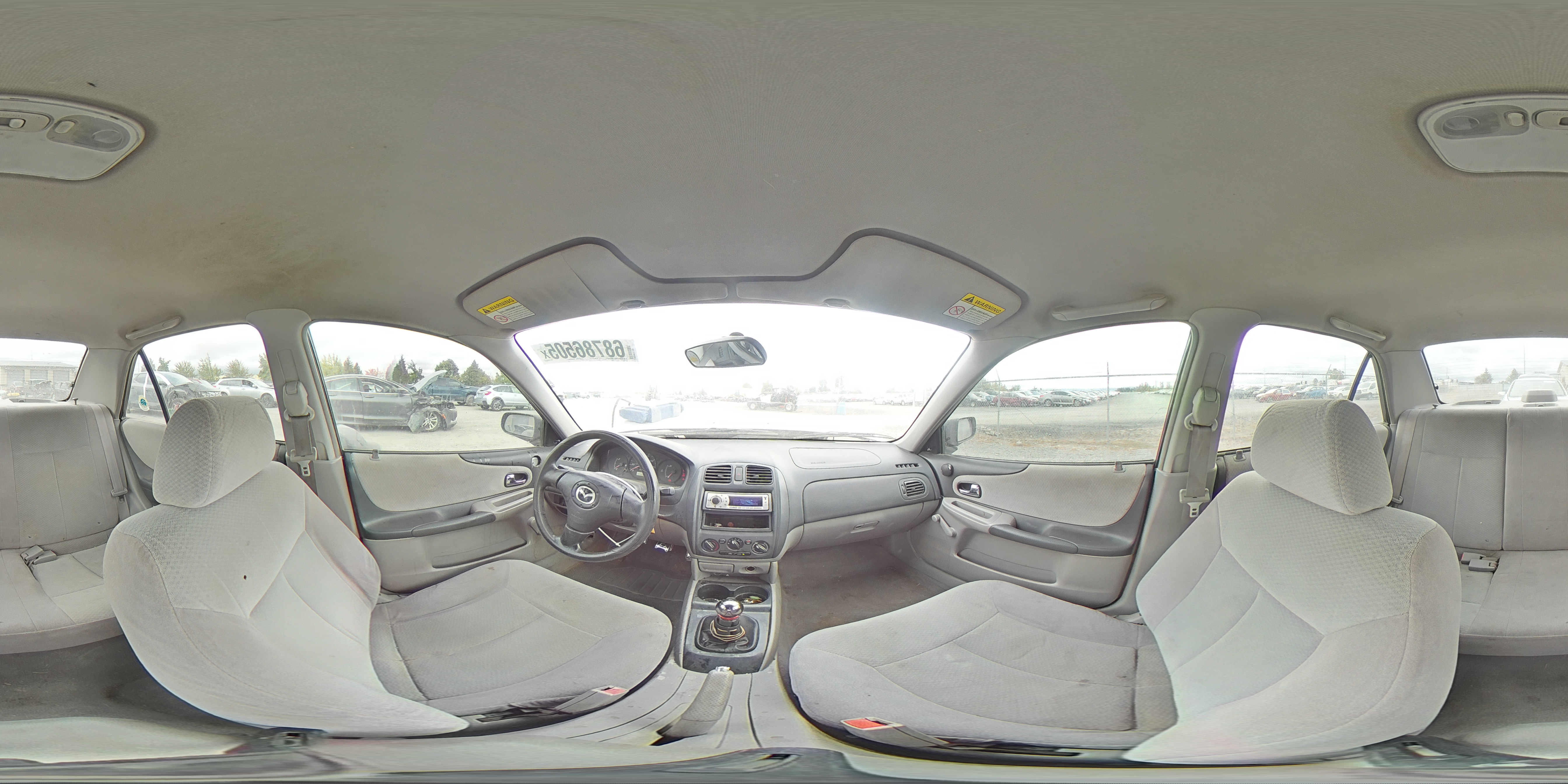 2003 Mazda Protege Dx VIN: JM1BJ225431141131 Lot: 68786505