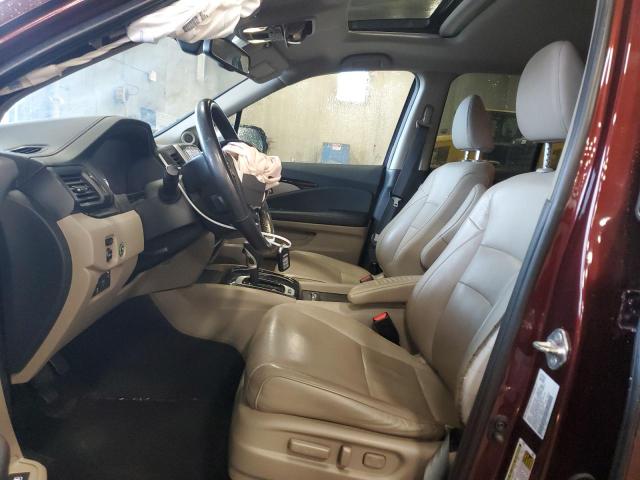  HONDA RIDGELINE 2019 Бургунди