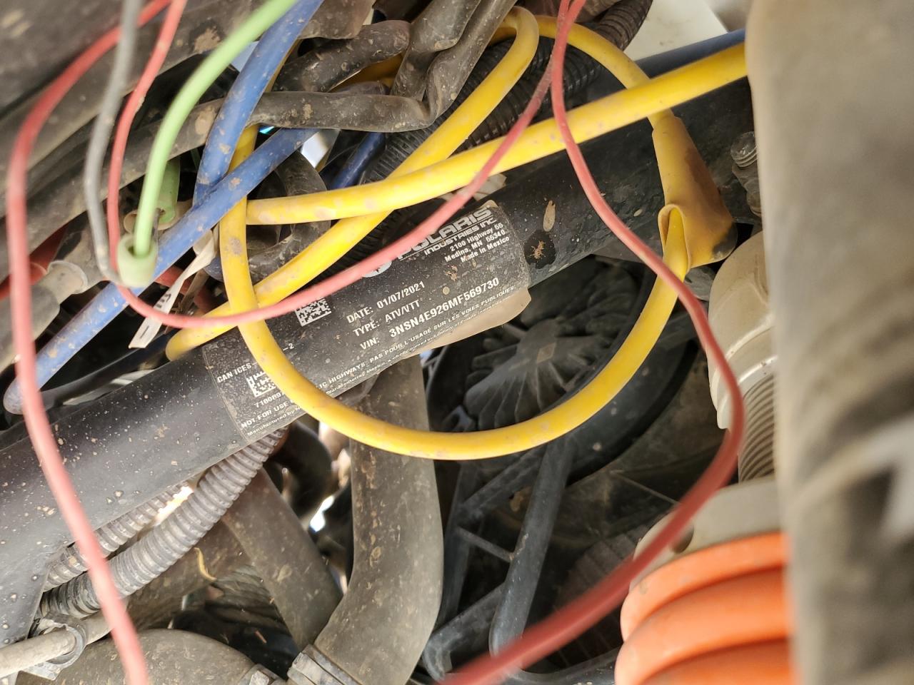 2021 Polaris Rzr Xp 4 Turbo VIN: 3NSN4E926MF569730 Lot: 68678995