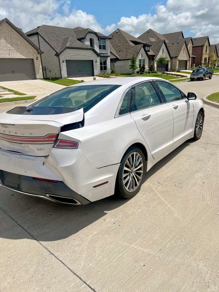  LINCOLN MKZ 2019 Белы