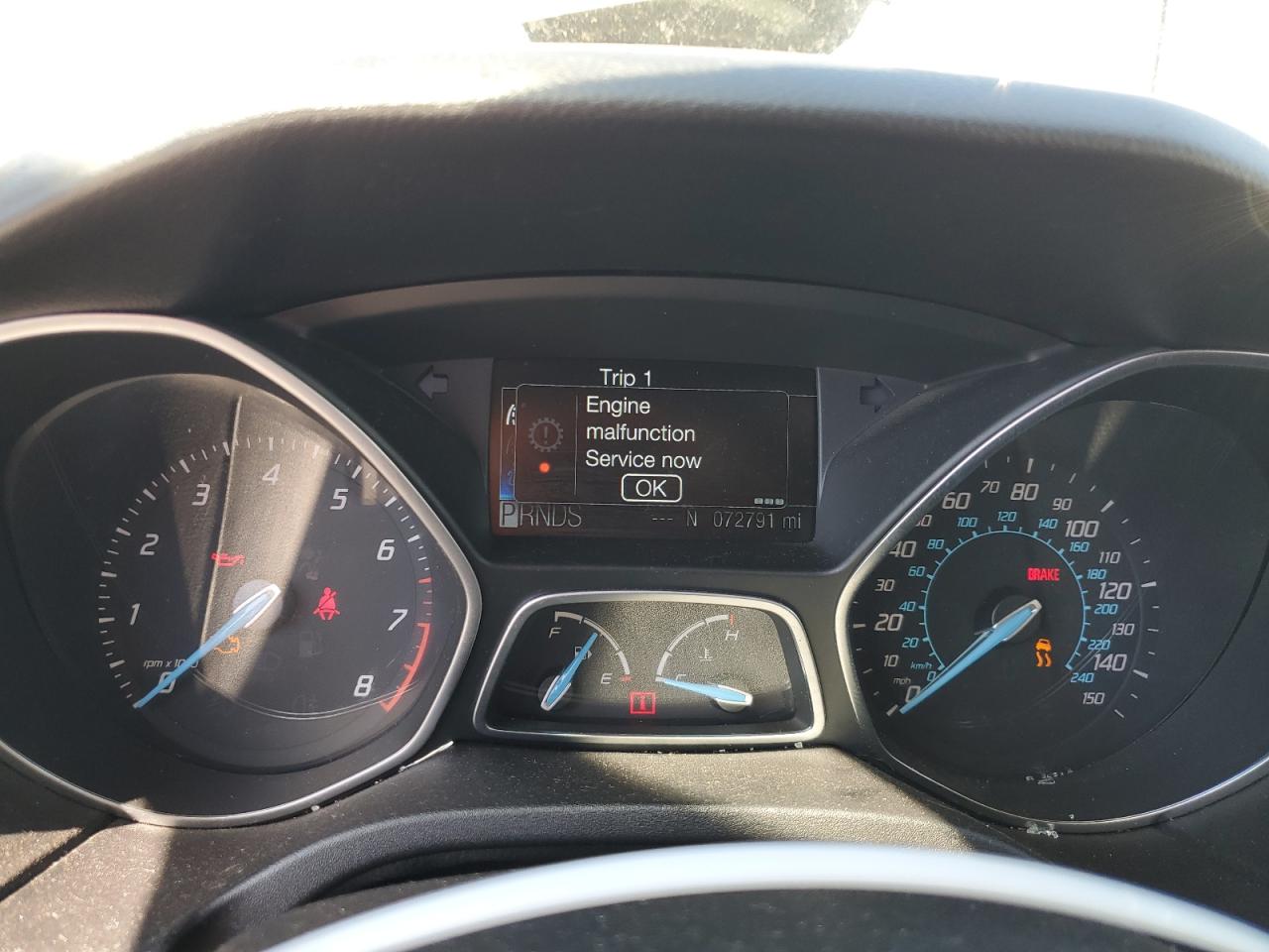 2012 Ford Focus Titanium VIN: 1FAHP3J29CL268036 Lot: 70782895