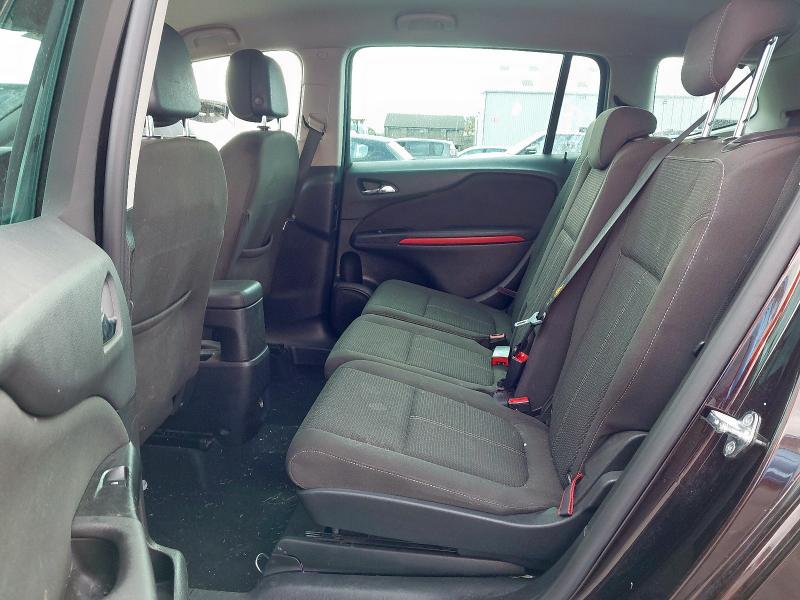 2014 VAUXHALL ZAFIRA TOU