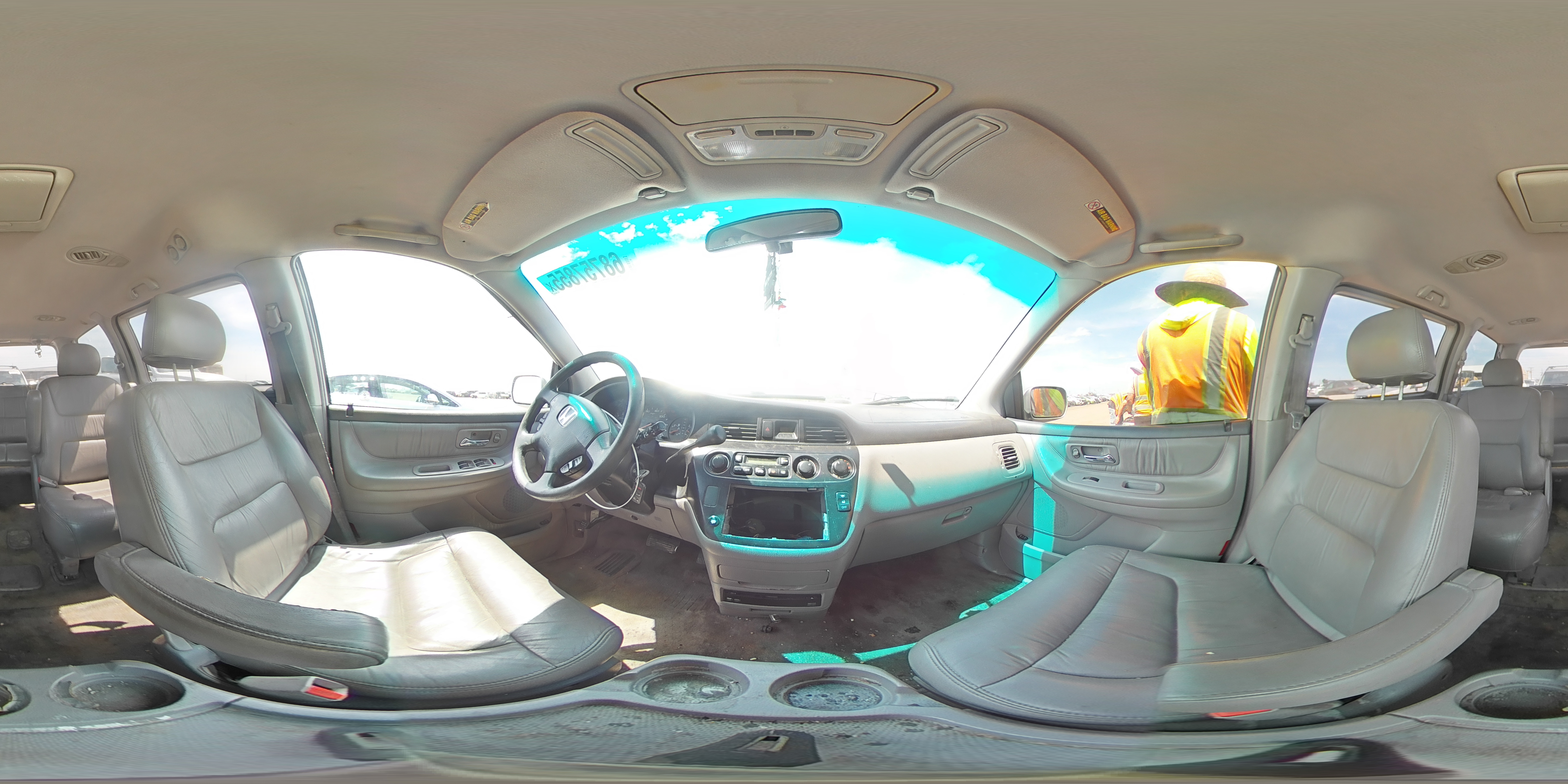 2002 Honda Odyssey Exl VIN: 5FNRL18062B053900 Lot: 68757855