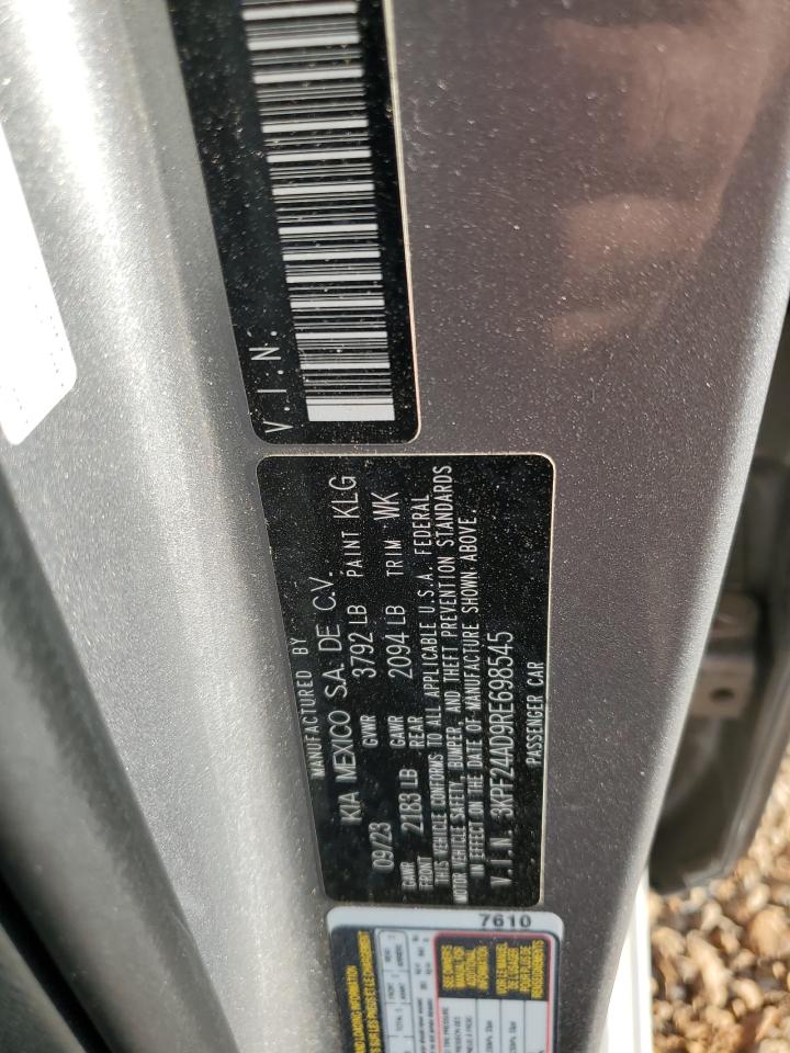 2024 Kia Forte Lx VIN: 3KPF24AD9RE698545 Lot: 69468605