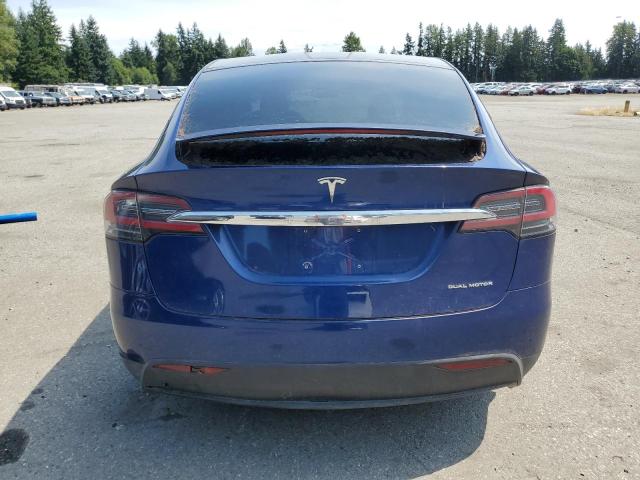  TESLA MODEL X 2020 Granatowy