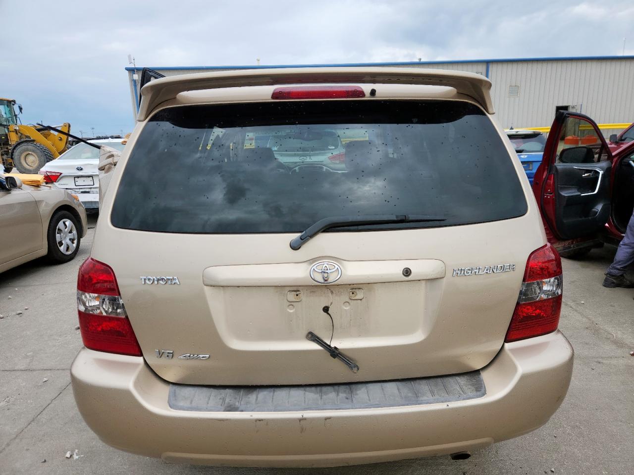 2005 Toyota Highlander Limited VIN: JTEEP21A550126653 Lot: 70100055