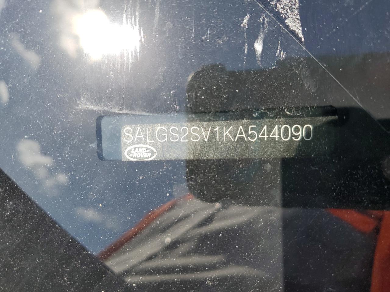 2019 Land Rover Range Rover Hse VIN: SALGS2SV1KA544090 Lot: 69057745