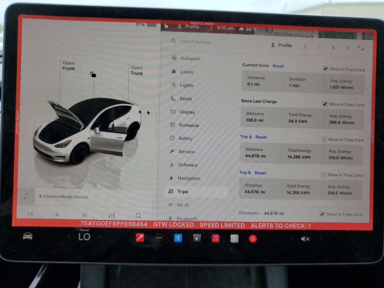 2023 Tesla Model Y VIN: 7SAYGDEF6PF698454 Lot: 64641435