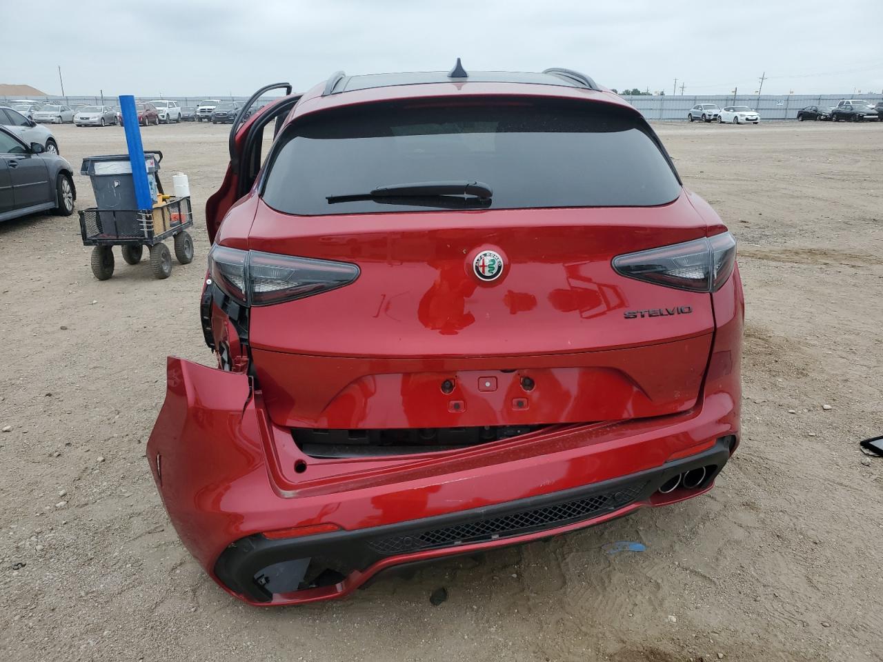 2024 Alfa Romeo Stelvio Quadrifoglio VIN: ZASPAKEV3R7D87358 Lot: 70343015