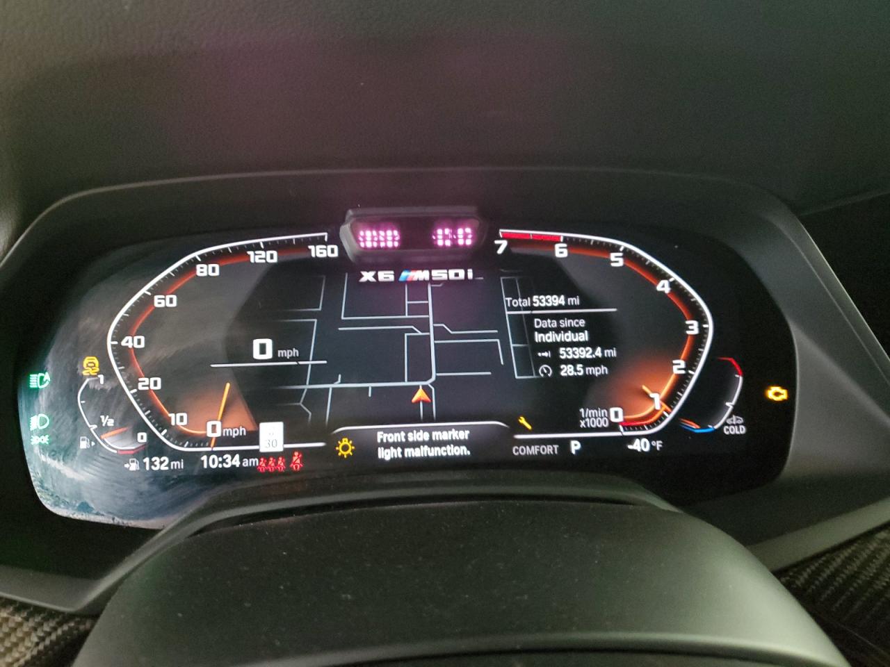 2022 BMW X6 M50I VIN: 5UXCY8C01N9J38843 Lot: 69555815