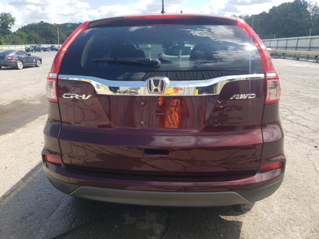  HONDA CRV 2016 Бургунди