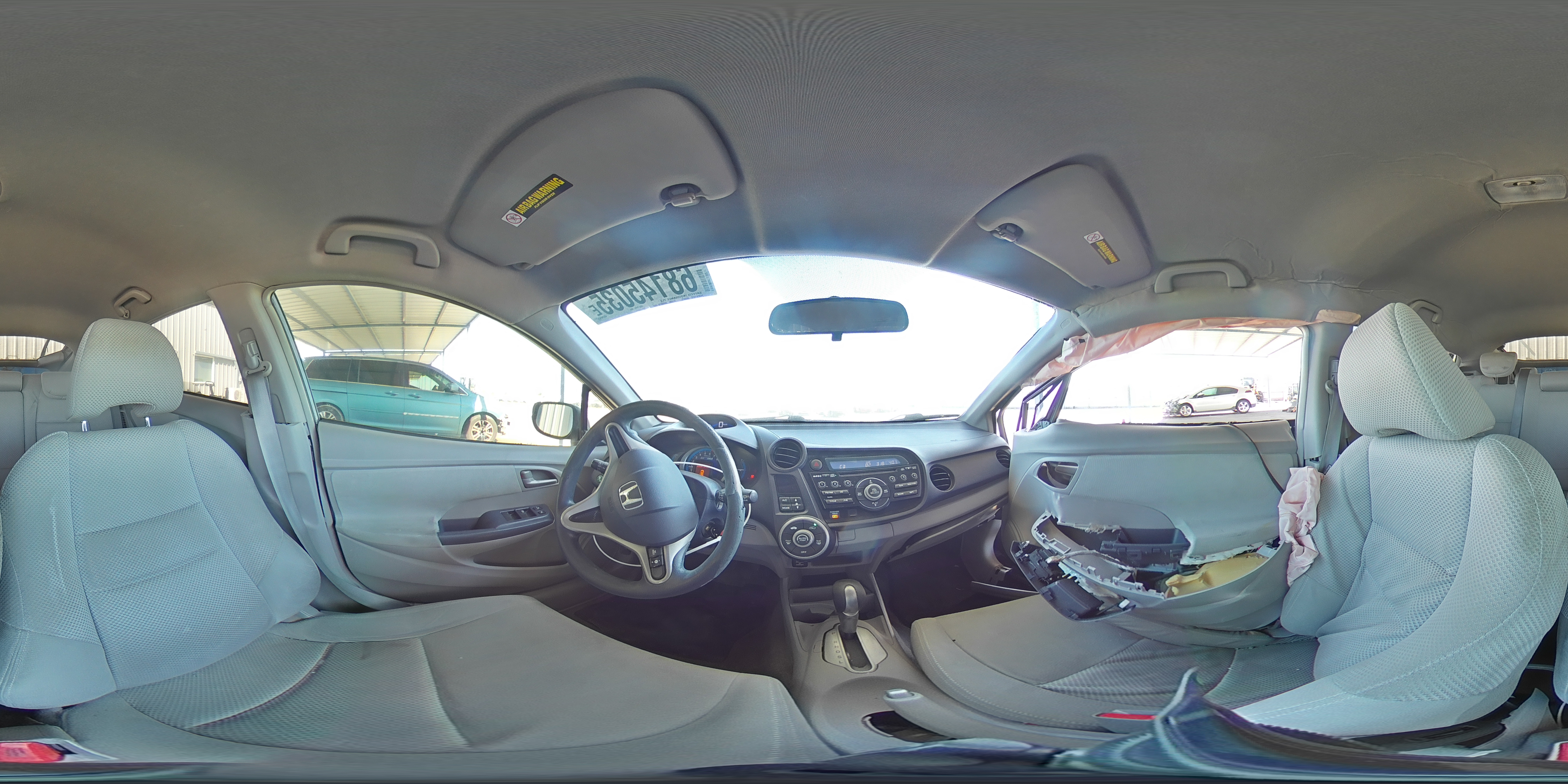 2010 Honda Insight Lx VIN: JHMZE2H50AS038448 Lot: 68145035