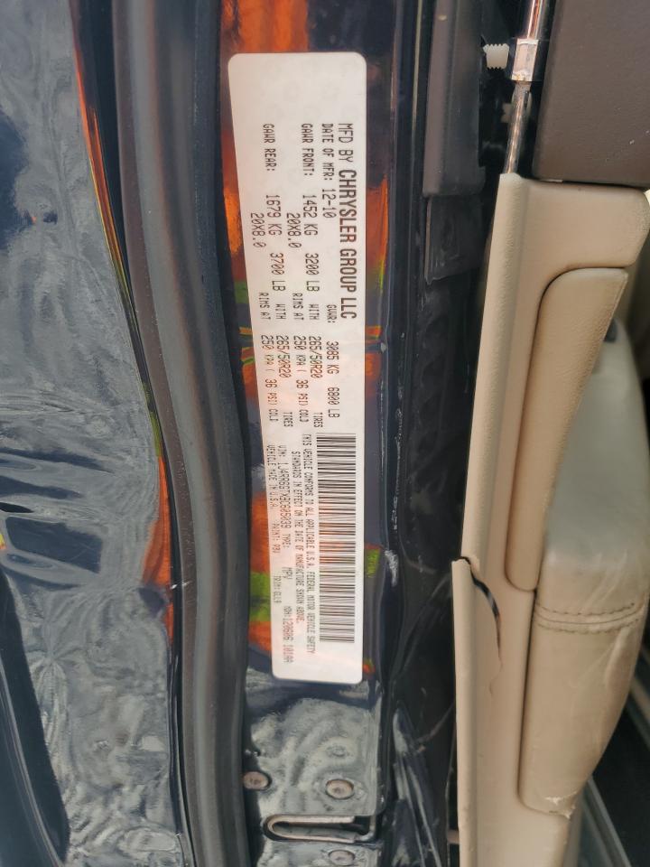 2011 Jeep Grand Cherokee Overland VIN: 1J4RR6GTXBC605039 Lot: 70852225