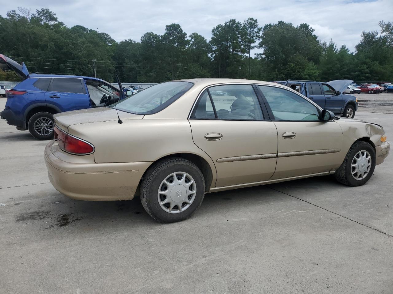 2004 Buick Century Custom beige sedan gas 2G4WS52J241277472 photo #4