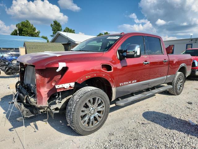 Пикапы NISSAN TITAN 2016 Бургунди