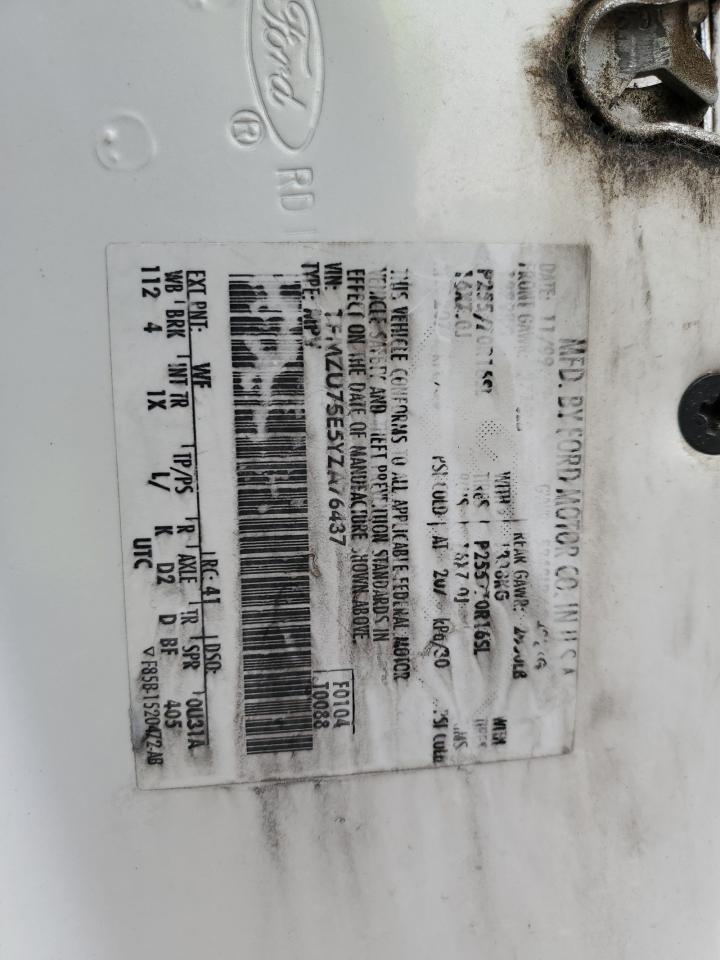 2004 Ford Explorer Limited VIN: 1FMZU75E5YZA76437 Lot: 70411545