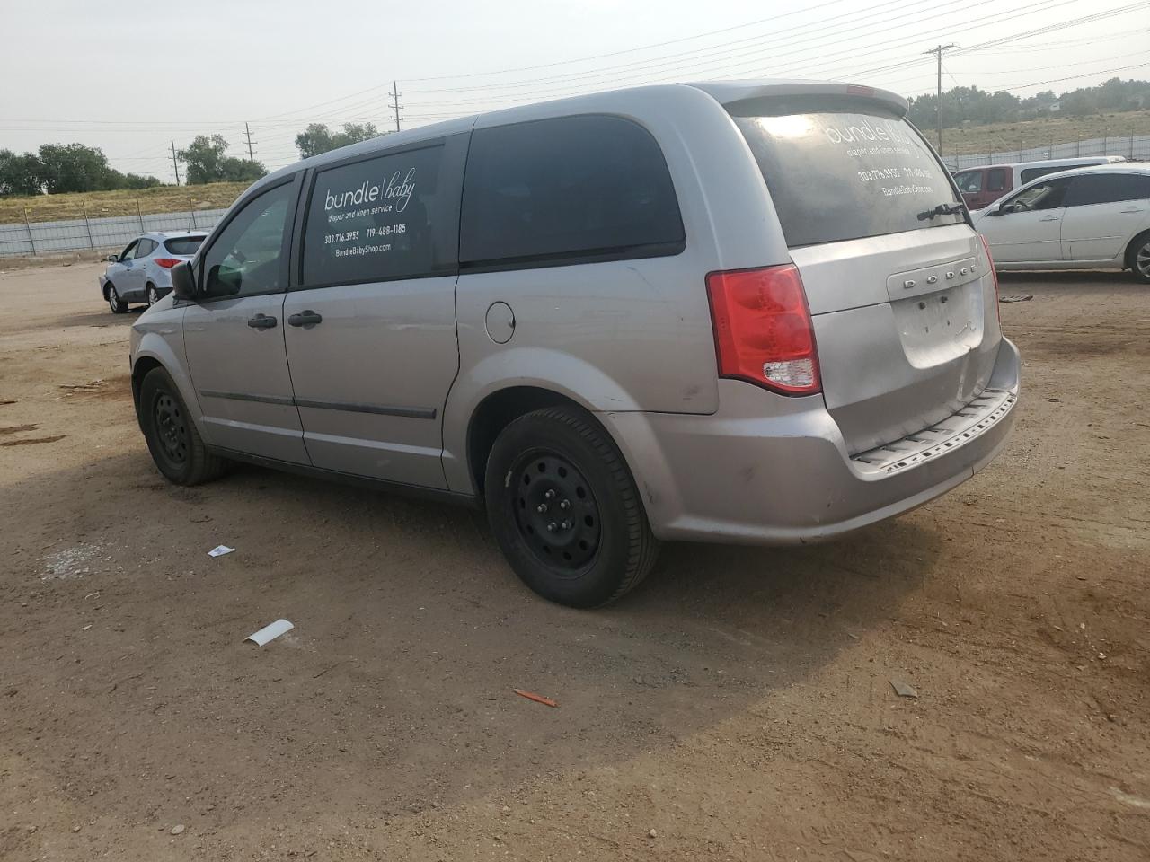 2014 Dodge Grand Caravan Se silver null flexible 2C4RDGBG8ER238948 photo #3