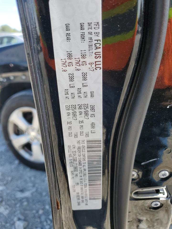 2018 Jeep Compass Latitude VIN: 3C4NJDBB1JT138692 Lot: 69214325