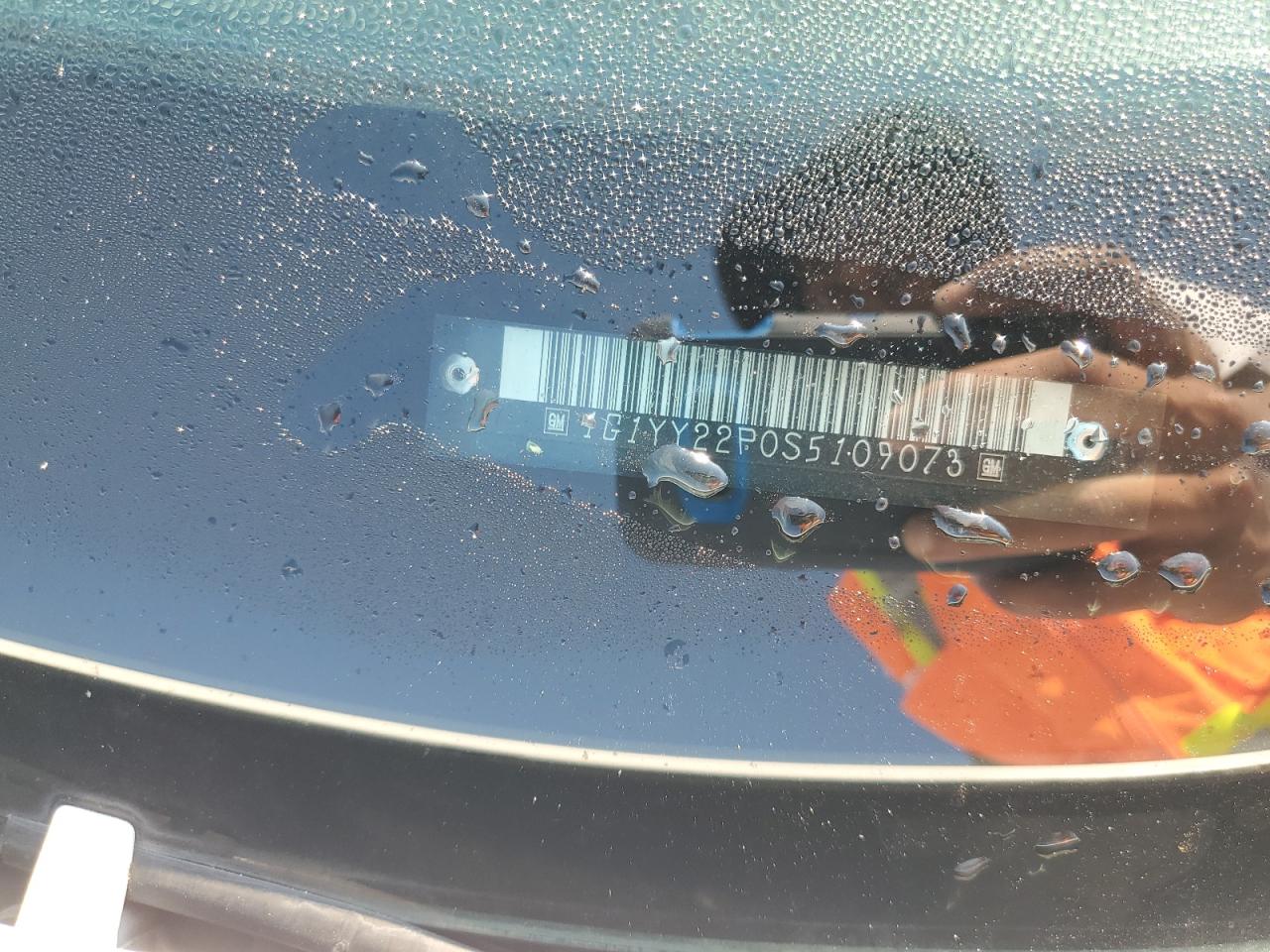 1995 Chevrolet Corvette VIN: 1G1YY22P0S5109073 Lot: 70201145