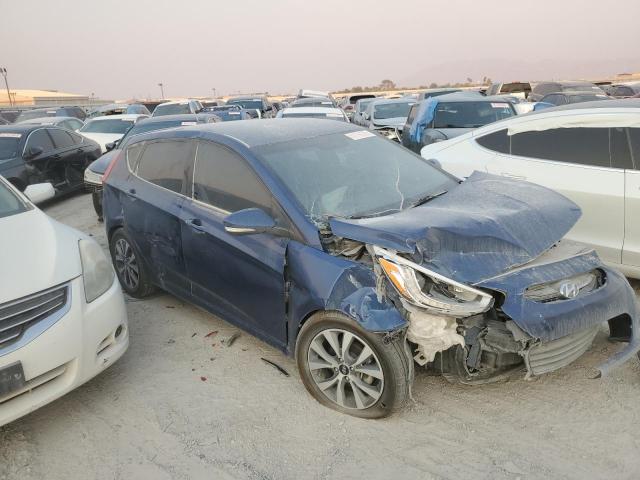 Hatchbacks HYUNDAI ACCENT 2015 Blue