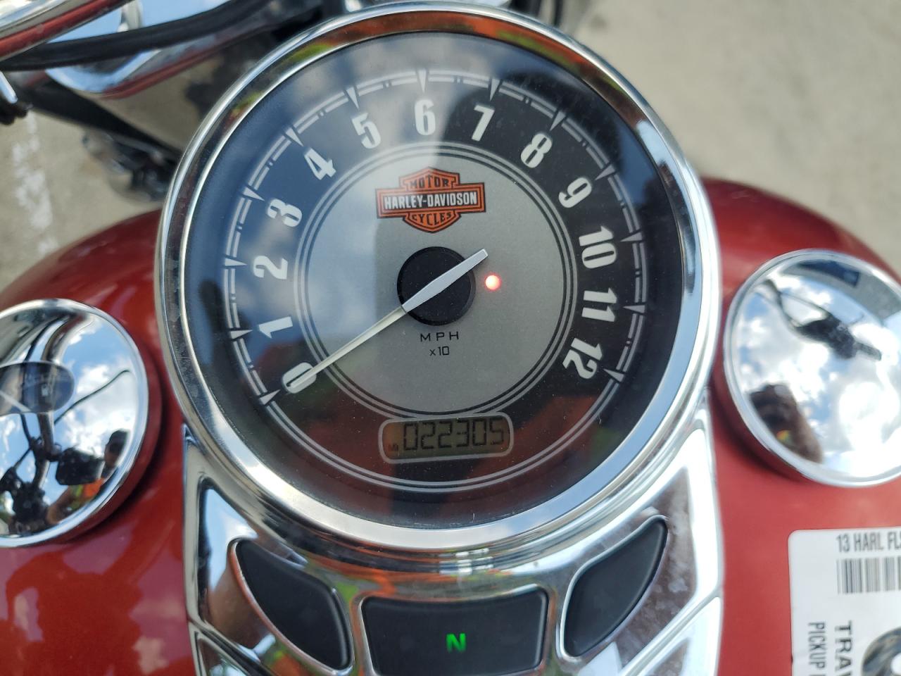 2013 Harley-Davidson Flstc Heritage Softail Classic VIN: 1HD1BWV19DB010120 Lot: 68425105