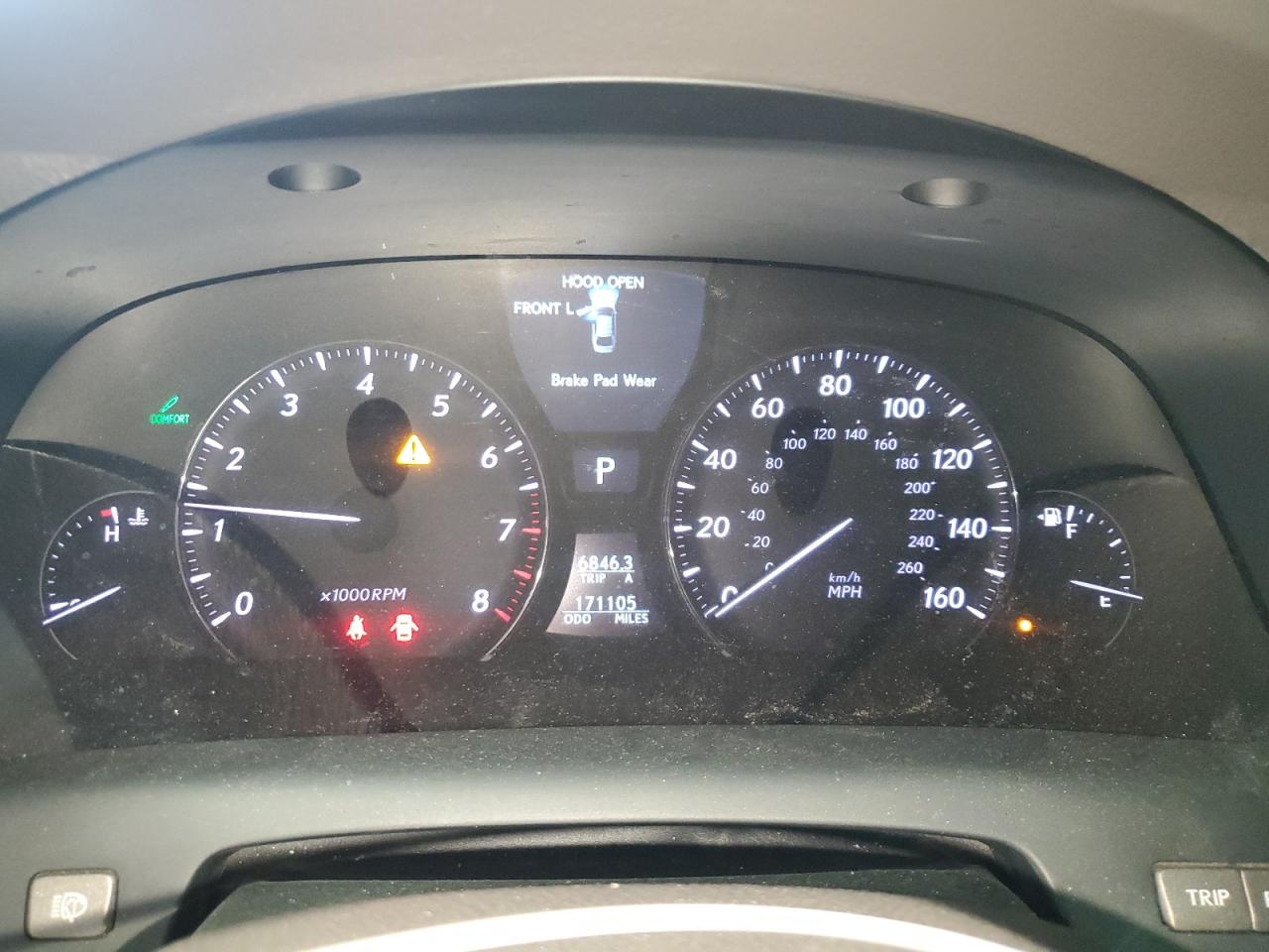 2010 Lexus Ls 460 VIN: JTHCL5EF8A5005397 Lot: 68542165