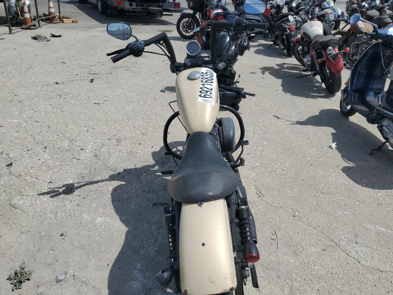 2014 Harley-Davidson Xl883 Iron 883 VIN: 1HD4LE210EC443829 Lot: 69216835
