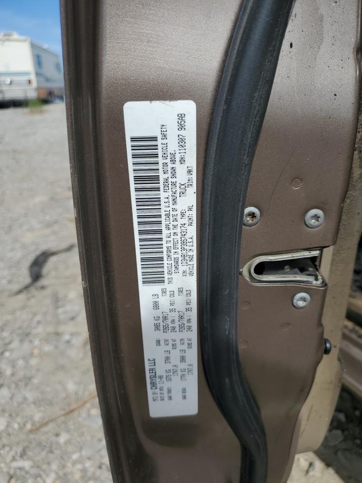 2009 Dodge Ram 1500 VIN: 1D3HB13P39S743174 Lot: 70868655