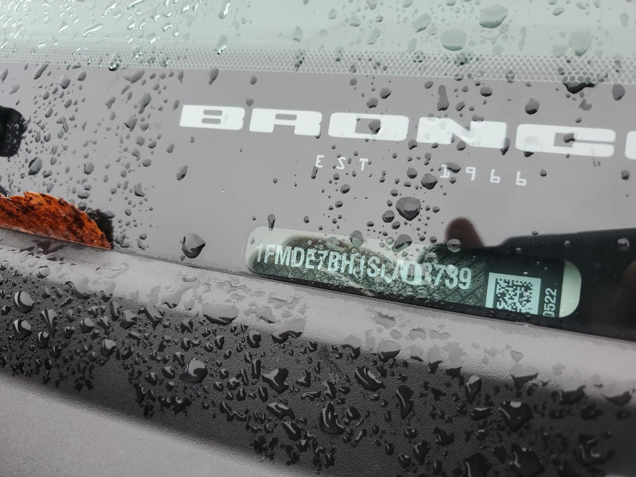 2025 Ford Bronco Big Bend VIN: 1FMDE7BH1SLA83739 Lot: 69625045